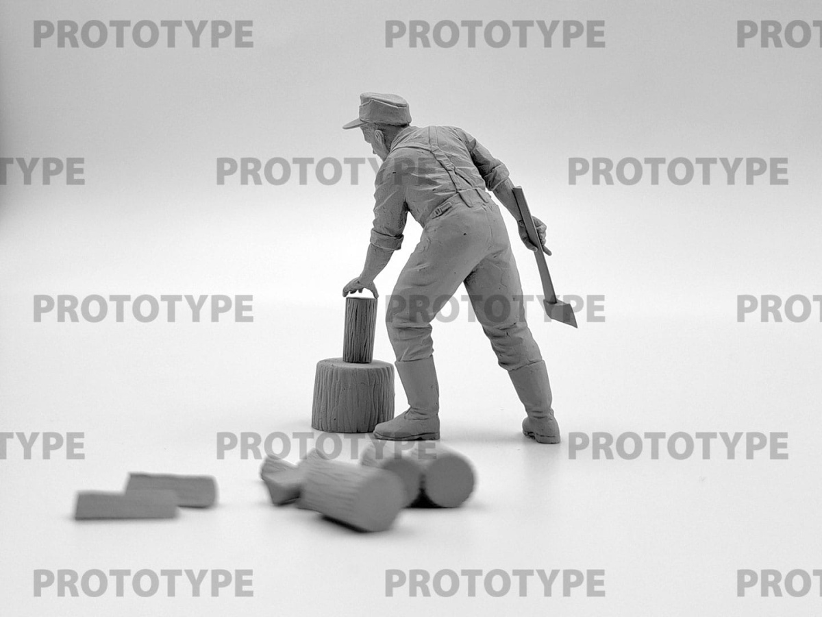 Zdjęcie dodatkowe produktu Feldkuche (WWII German Field Kitchen with Cooks) 1:35 ICM 35618