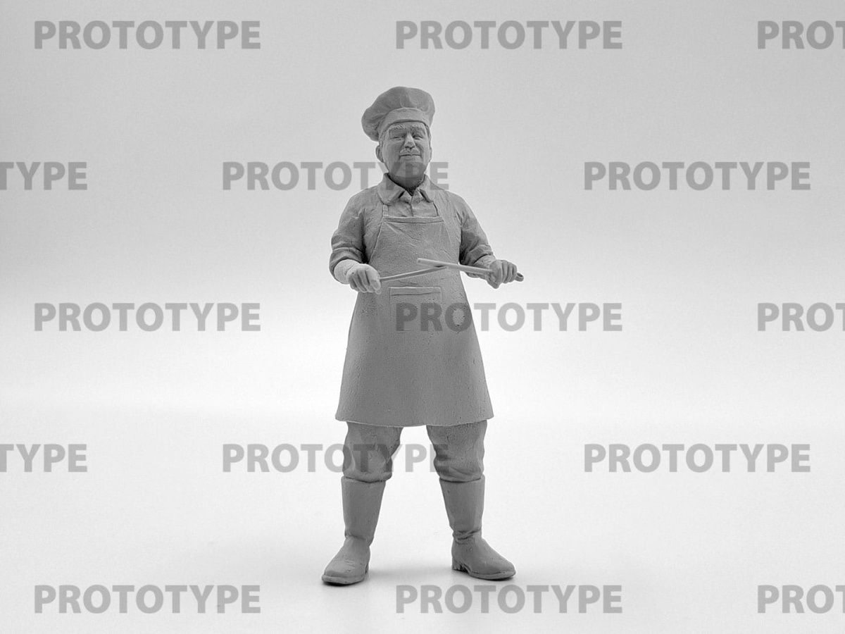 Zdjęcie dodatkowe produktu Feldkuche (WWII German Field Kitchen with Cooks) 1:35 ICM 35618