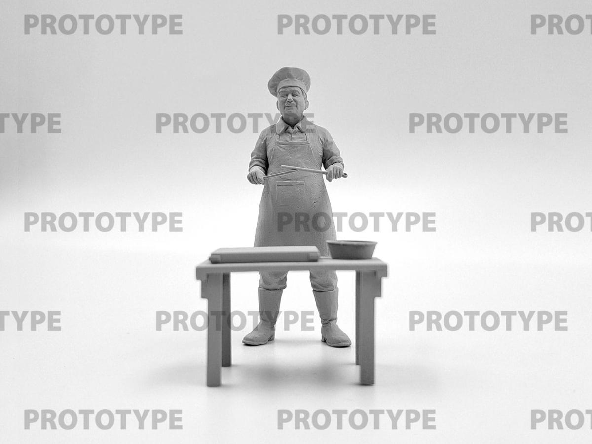 Zdjęcie dodatkowe produktu Feldkuche (WWII German Field Kitchen with Cooks) 1:35 ICM 35618