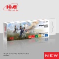 Zdjęcie dodatkowe produktu Acrylic paints set for Napoleonic Wars ICM 3072