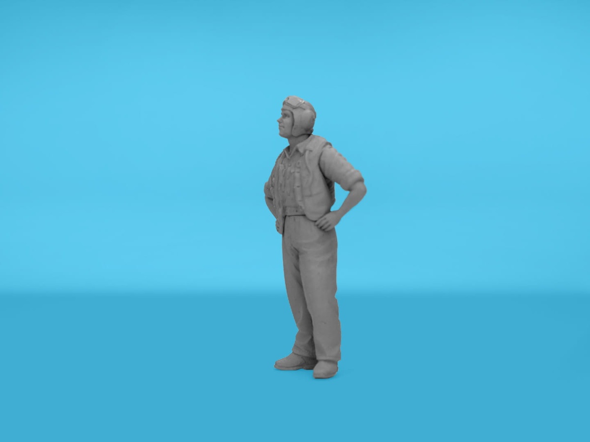 Zdjęcie dodatkowe produktu RAF Pilots in Tropical Uniforms 1:48 ICM 48080