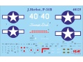 Zdjęcie dodatkowe produktu Mustang P-51B with USAAF Pilots and Ground Personnel 1:48 ICM 48125