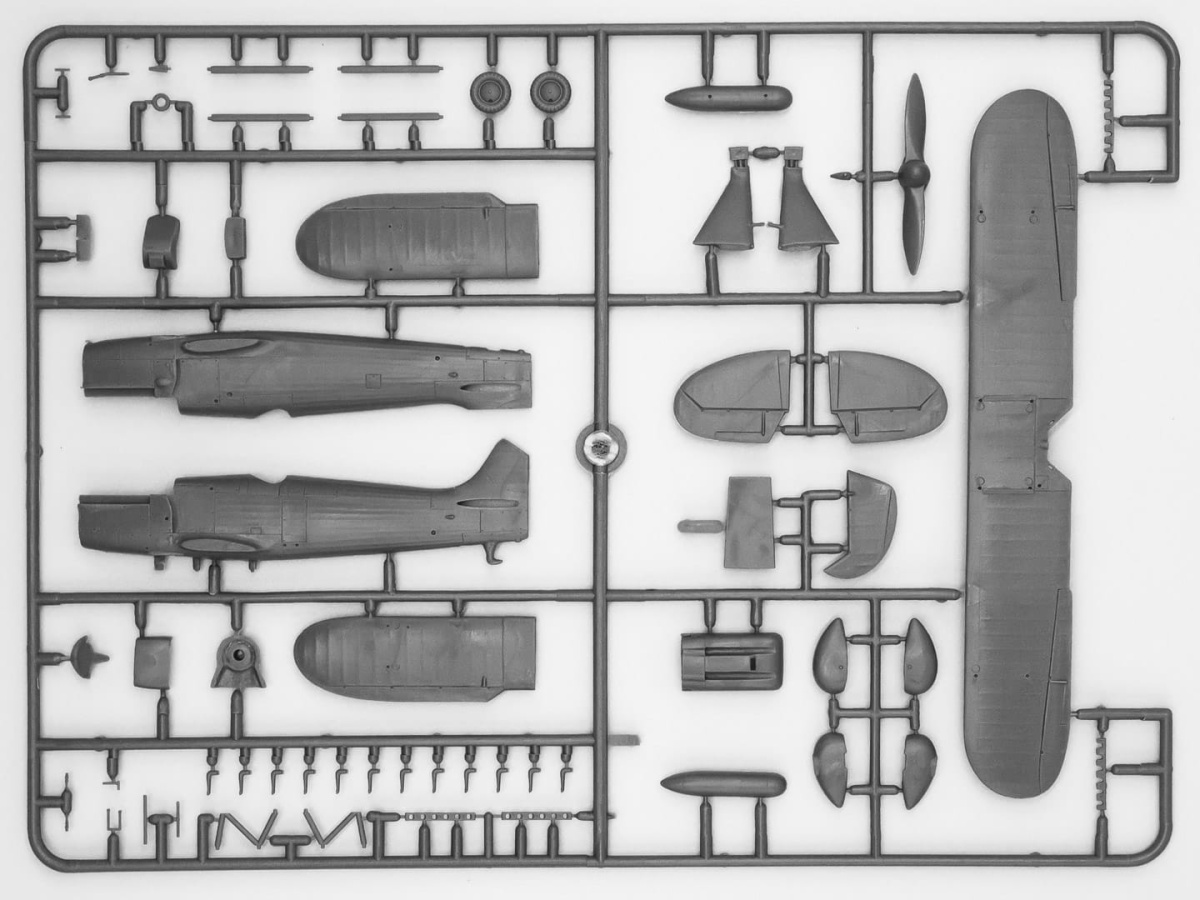 Zdjęcie dodatkowe produktu Heinkel He 51A-1 1:72 ICM 72193