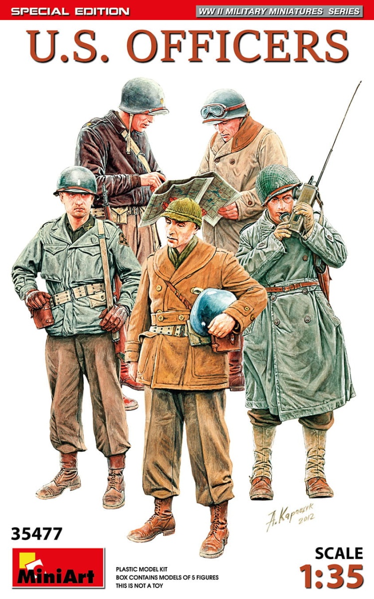 Zdjęcie główne produktu US Officers. Special Edition 1:35 MiniArt 35477