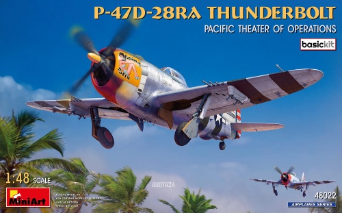 P-47D-28RA Thunderbolt 1:48 MiniArt 48022