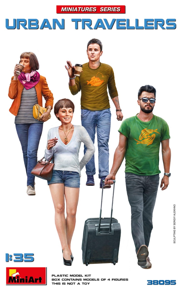 Zdjęcie główne produktu Urban Travellers 1:35 MiniArt 38095