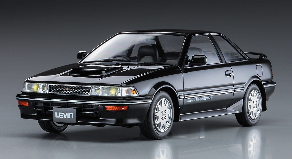 Zdjęcie dodatkowe produktu Toyota Corolla Levin AE92 GT-Z Late Version (1989) 1:24 Hasegawa 20486