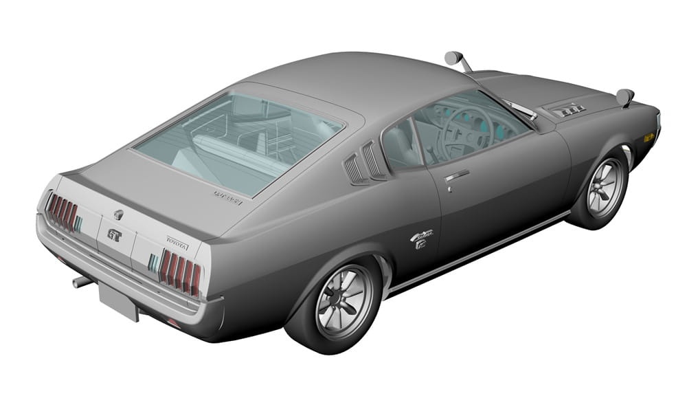Zdjęcie dodatkowe produktu Toyota Celica LB 1600 GT (1973) 1:24 Hasegawa HC60