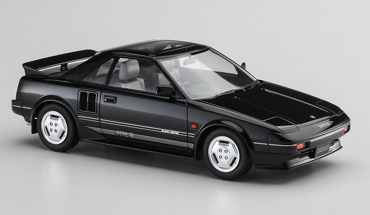 Zdjęcie dodatkowe produktu Toyota MR2 (AW11) Early Version Black Limited (1986) 1:24 Hasegawa 20693