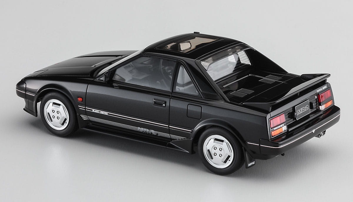 Zdjęcie dodatkowe produktu Toyota MR2 (AW11) Early Version Black Limited (1986) 1:24 Hasegawa 20693