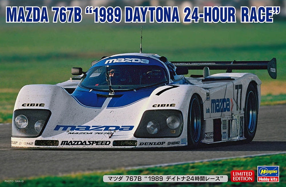 Zdjęcie główne produktu Mazda 767B 1989 Daytona 24-Hour Race 1:24 Hasegawa 20691