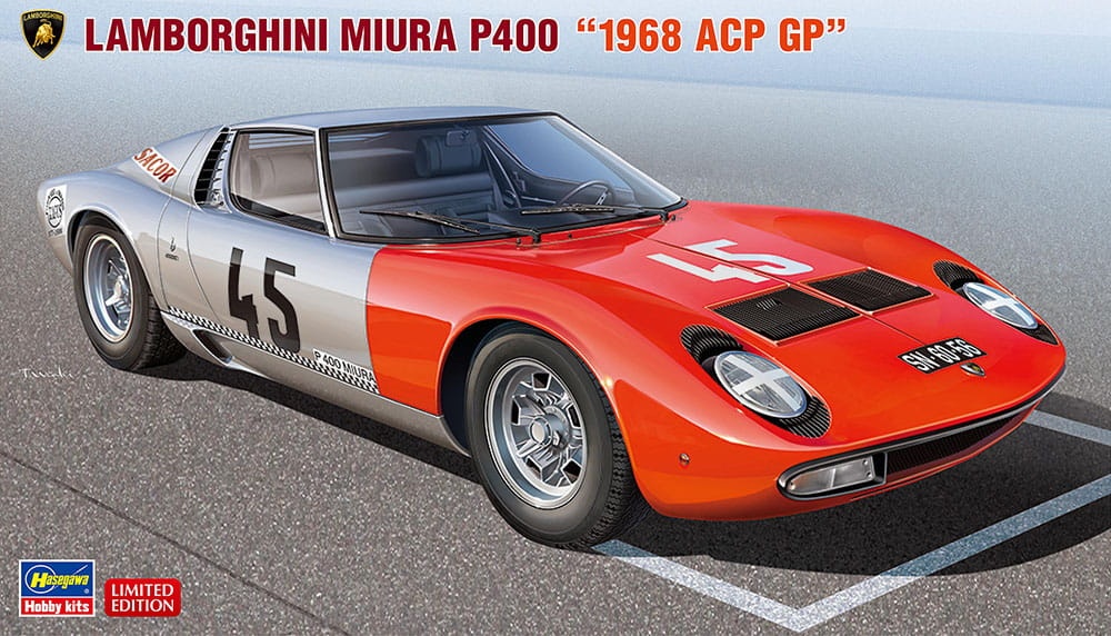 Zdjęcie główne produktu Lamborghini Miura P400 1:24 Hasegawa 20683