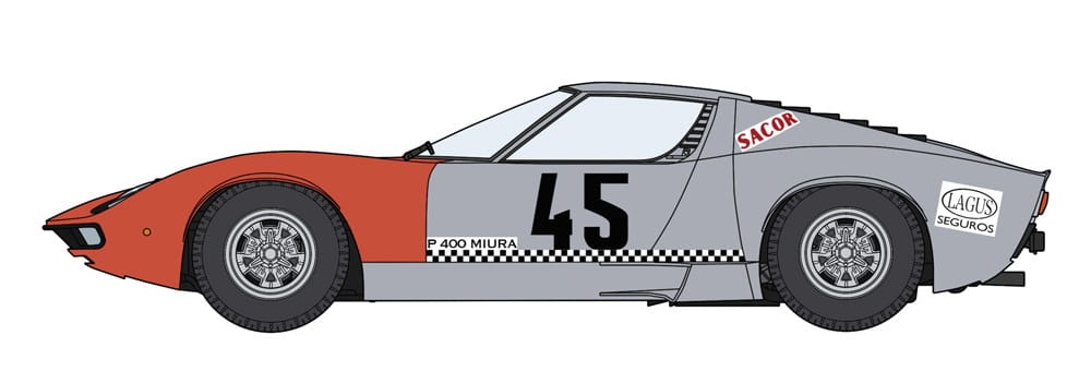 Zdjęcie dodatkowe produktu Lamborghini Miura P400 1:24 Hasegawa 20683