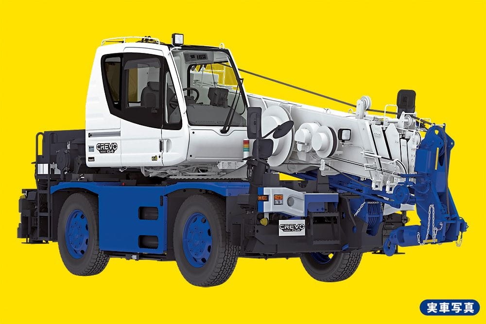 Zdjęcie dodatkowe produktu Żuraw terenowy Tadano GR-130NL/N Clevo mini G4 1:35 Hasegawa WM08