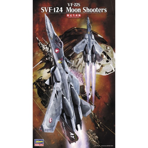 Macross 7 VF-22S SVF-124 Moon Shooters 1:72 Hasegawa 65784