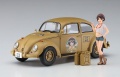 Zdjęcie dodatkowe produktu Wild Egg Girls No.03 Volkswagen Beetle Type 1 Rei Hazumi w/Figure 1:24 Hasegawa SP488