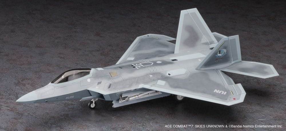 Zdjęcie dodatkowe produktu Ace Combat 7 Skies Unknown F-22 Raptor Mobius 1 (IUN) 1:48 Hasegawa SP571