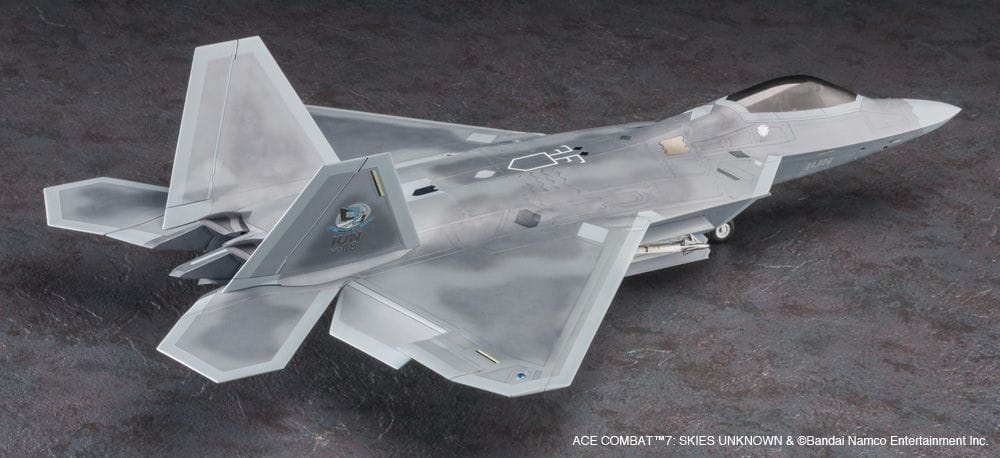 Zdjęcie dodatkowe produktu Ace Combat 7 Skies Unknown F-22 Raptor Mobius 1 (IUN) 1:48 Hasegawa SP571