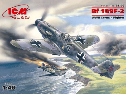 Messerschmitt Bf 109F-2 1:48 ICM 48102