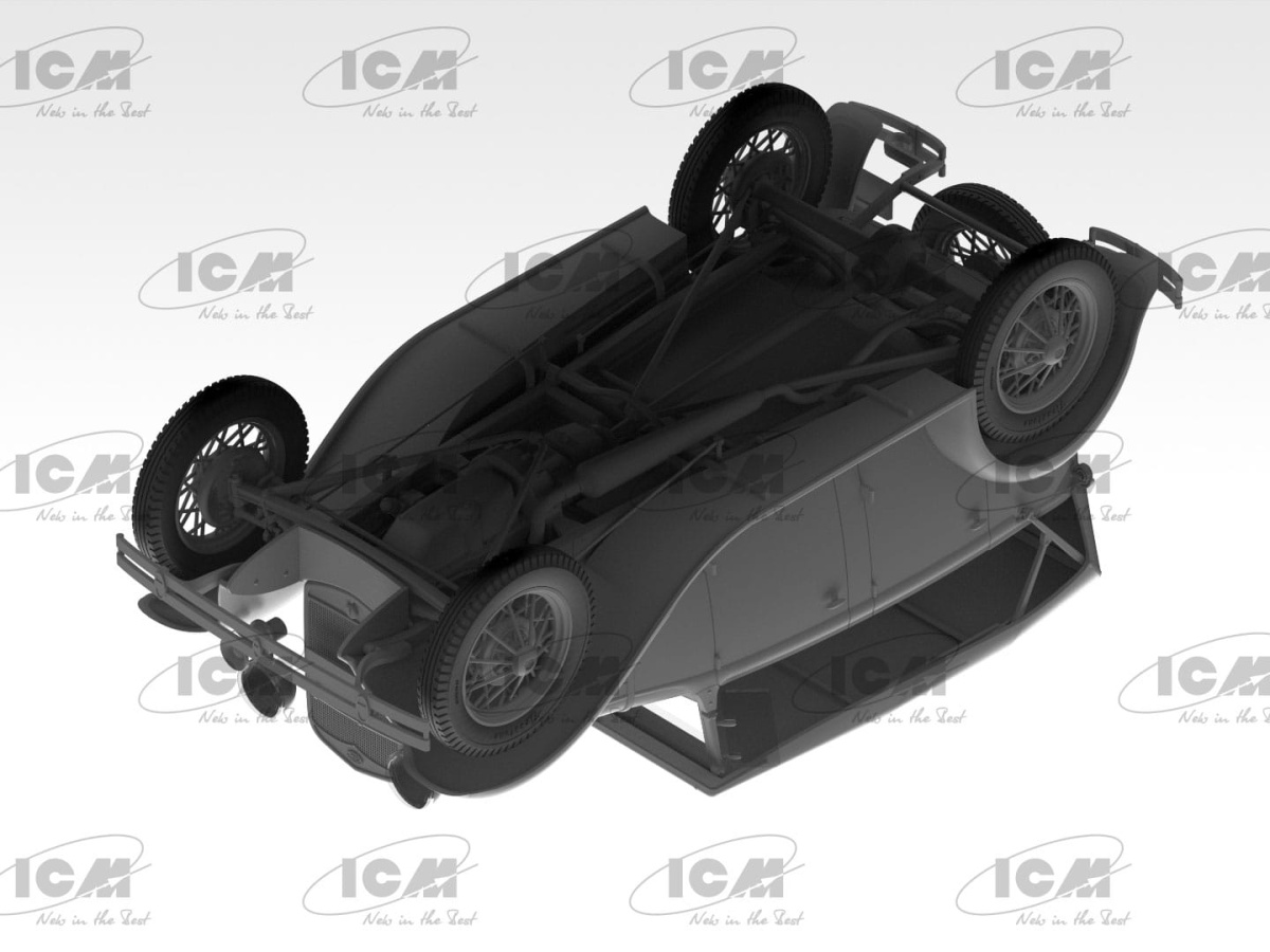 Zdjęcie dodatkowe produktu Model A Standard Phaeton Soft Top (1930s) 1:24 ICM 24050