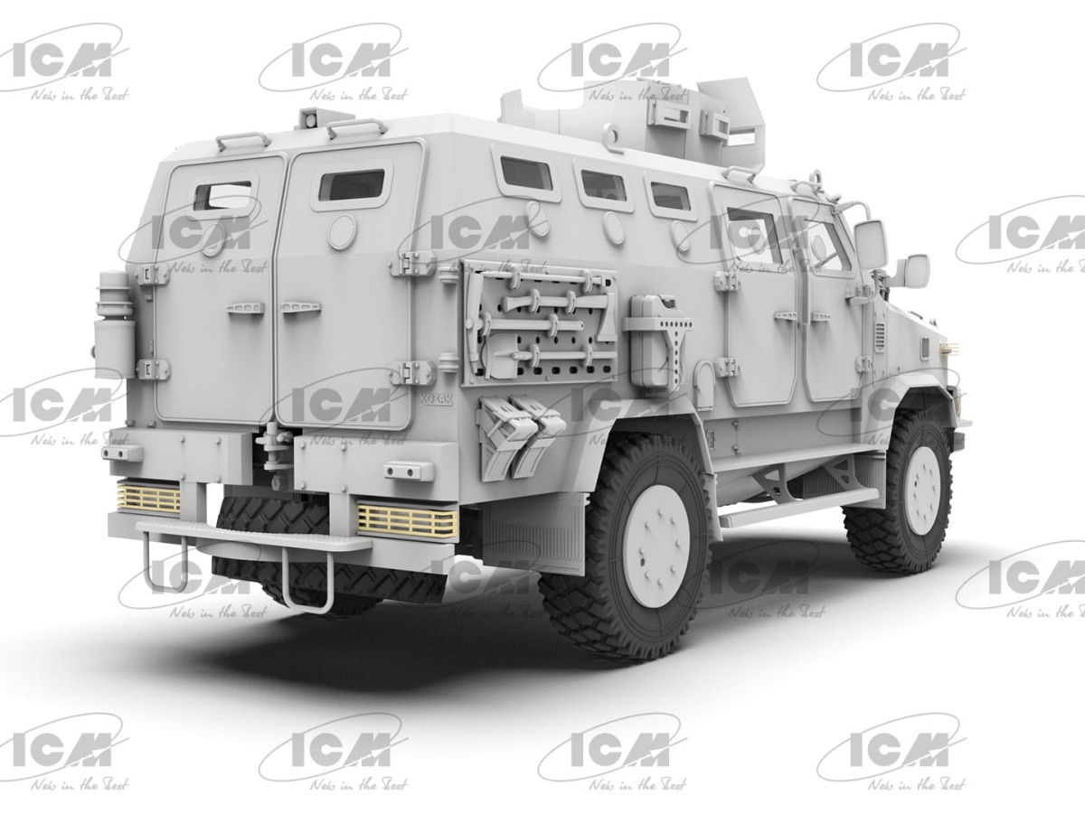 Zdjęcie dodatkowe produktu Kozak-2 State Border Guard Service of Ukraine 1:35 ICM 35016
