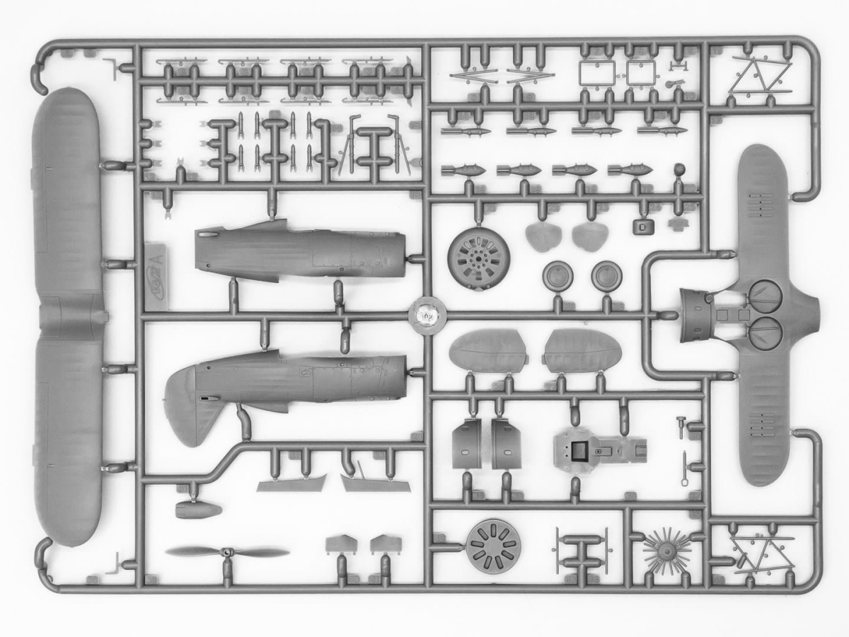 Zdjęcie dodatkowe produktu I-153 Chaika 1:72 ICM 72074