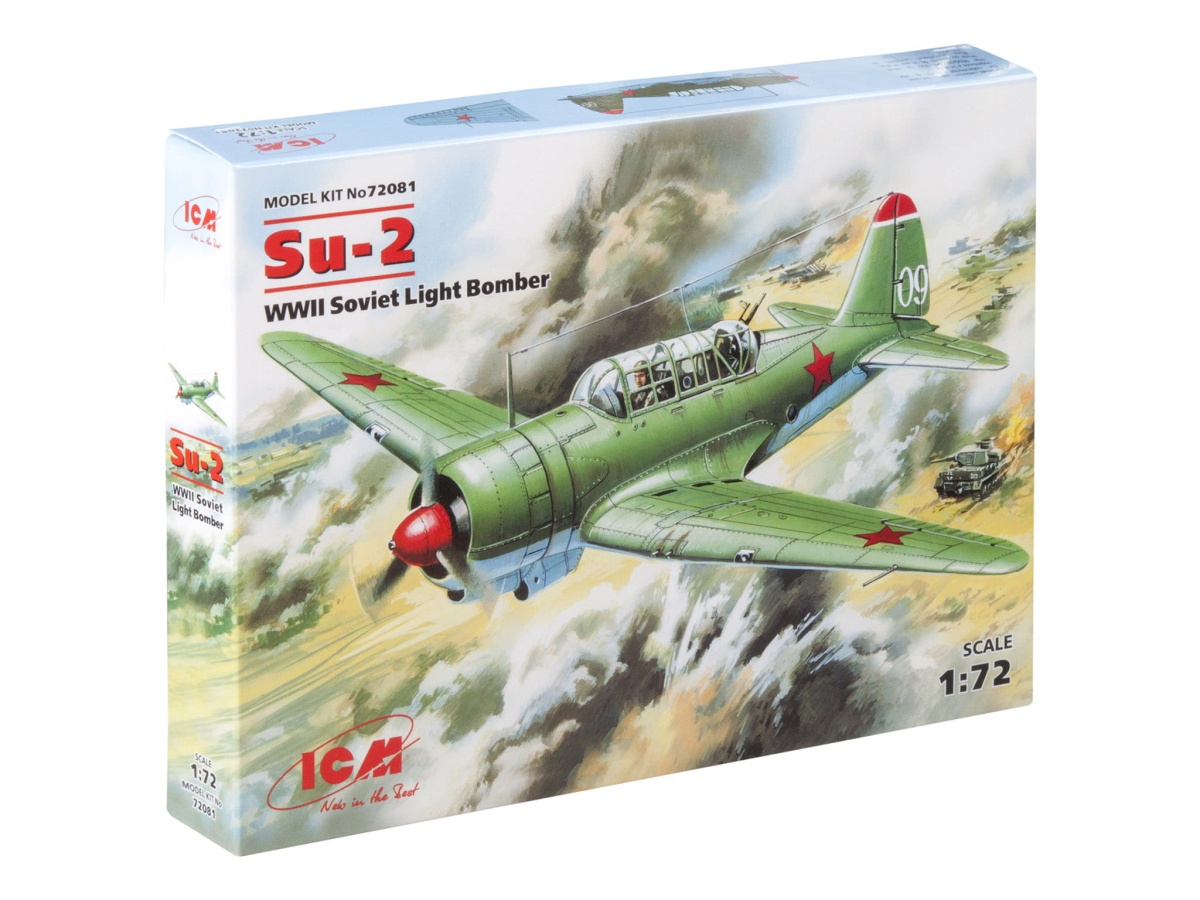 Zdjęcie dodatkowe produktu Su-2 1:72 ICM 72081