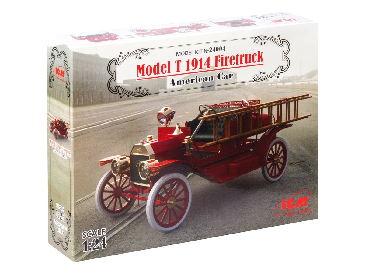 Zdjęcie dodatkowe produktu Model T 1914 Firetruck 1:24 ICM 24004
