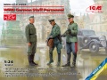 Zdjęcie główne produktu WWII German Staff Personnel 1:24 ICM 24020