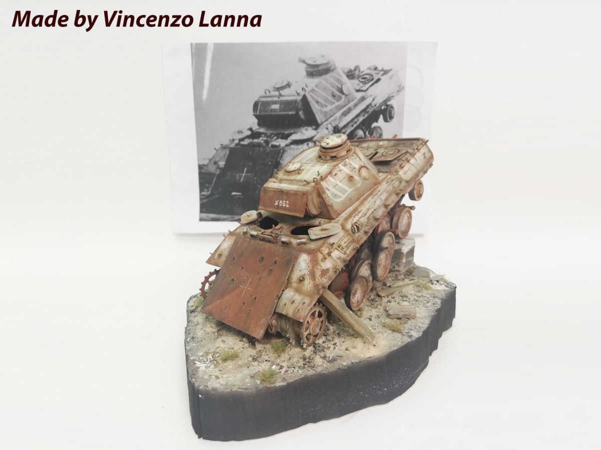 Zdjęcie dodatkowe produktu Pz.Kpfw.V Panther Ausf.D 1:35 ICM 35361