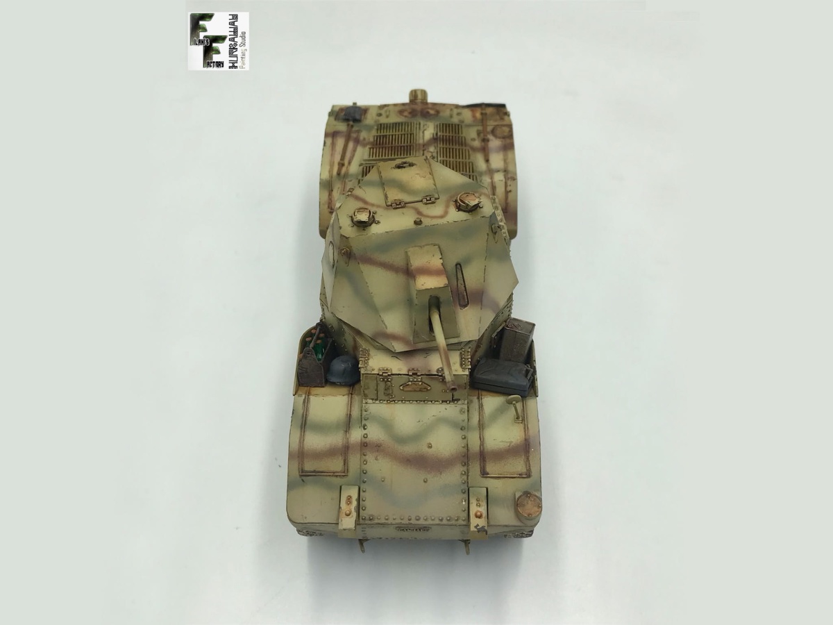 Zdjęcie dodatkowe produktu Panzerspahwagen P 204 (f) with CDM turret 1:35 ICM 35377
