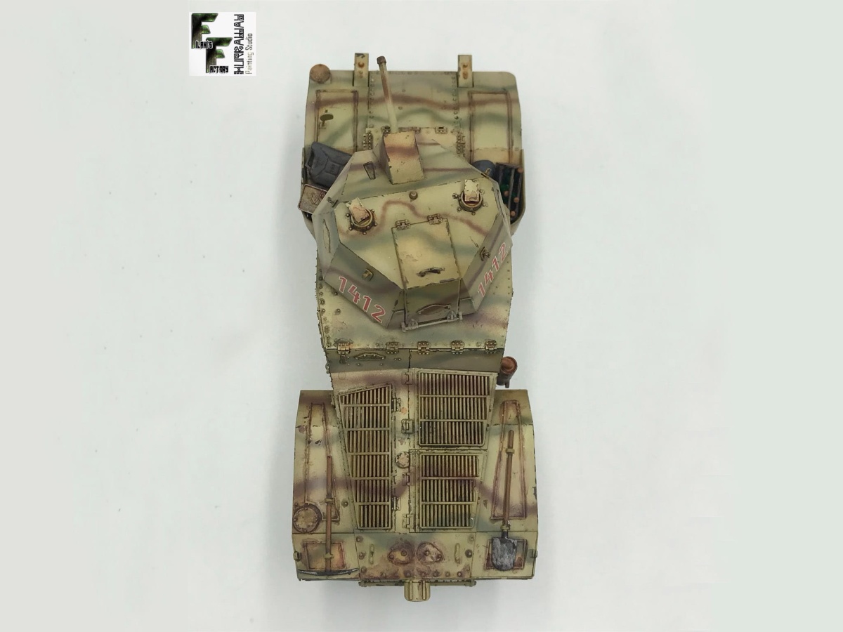 Zdjęcie dodatkowe produktu Panzerspahwagen P 204 (f) with CDM turret 1:35 ICM 35377