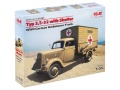 Zdjęcie dodatkowe produktu Typ 2,5-32 with Shelter 1:35 ICM 35402