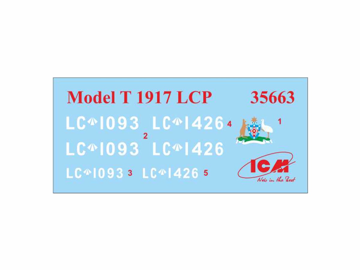 Zdjęcie dodatkowe produktu Model T 1917 LCP 1:35 ICM 35663