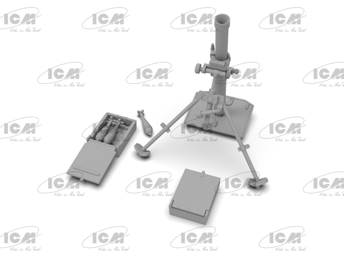 Zdjęcie dodatkowe produktu s.Gr.W.34 WWII German mortar 1:35 ICM 35716