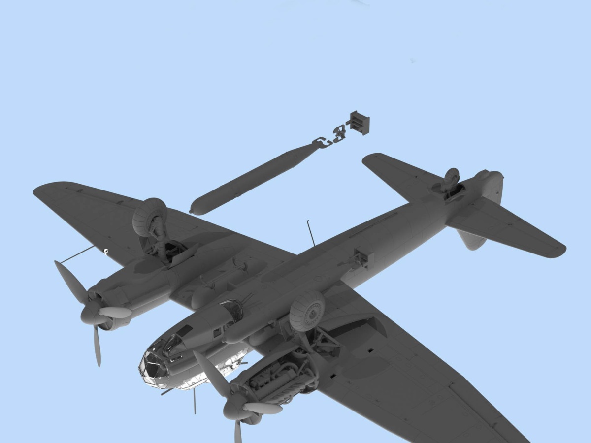 Zdjęcie dodatkowe produktu Ju 88A-4 Torp 1:48 ICM 48236