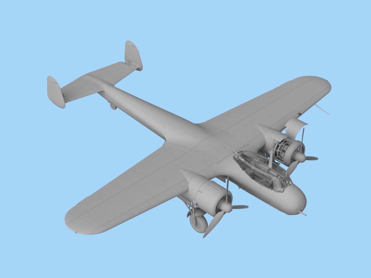 Zdjęcie dodatkowe produktu Do 17Z-7 1:48 ICM 48245