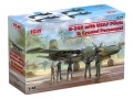 Zdjęcie dodatkowe produktu B-26K with USAF Pilots and Ground Personnel 1:48 ICM 48280