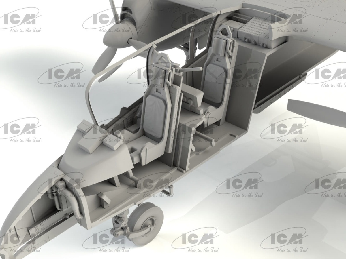 Zdjęcie dodatkowe produktu Bronco OV-10A US Navy 1:48 ICM 48304
