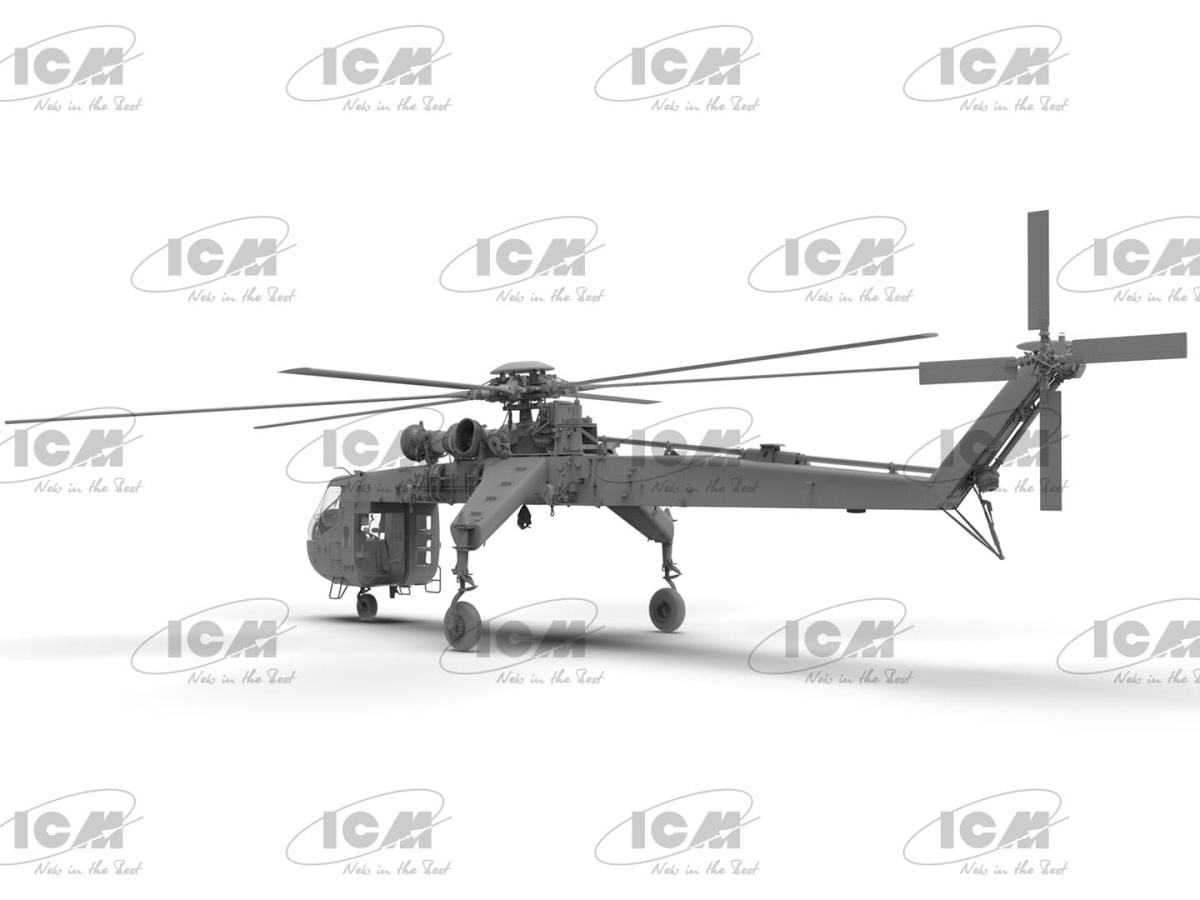 Zdjęcie dodatkowe produktu Sikorsky CH-54A Tarhe 1:35 ICM 53054