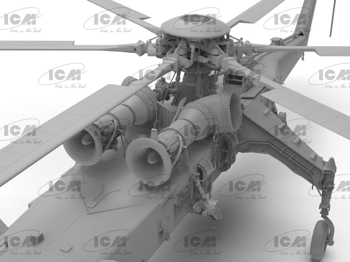 Zdjęcie dodatkowe produktu Sikorsky CH-54A Tarhe 1:35 ICM 53054