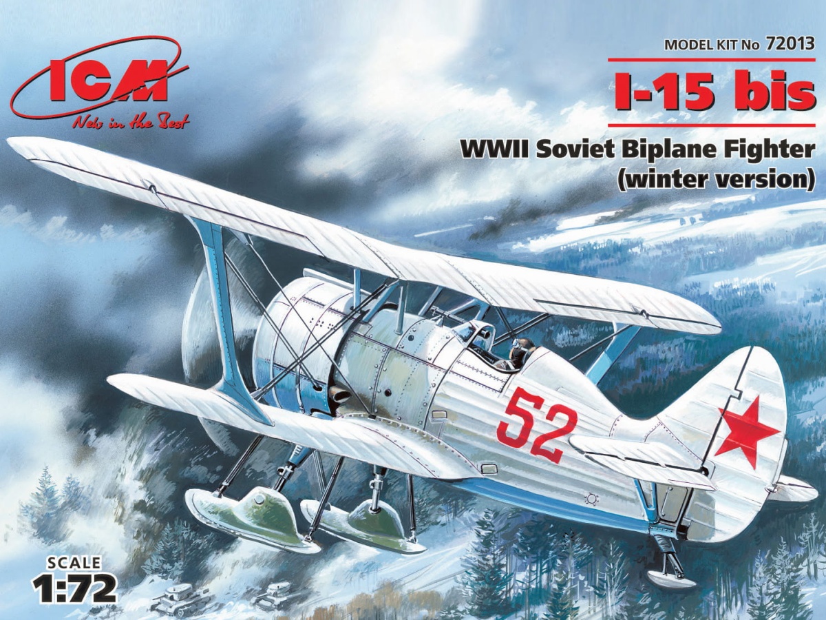 Zdjęcie główne produktu I-15 bis (winter version) 1:72 ICM 72013
