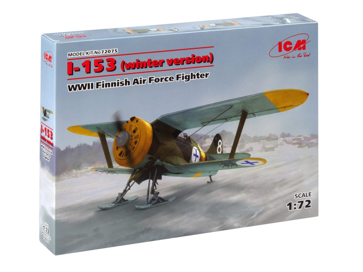 Zdjęcie dodatkowe produktu I-153 (winter version) 1:72 ICM 72075