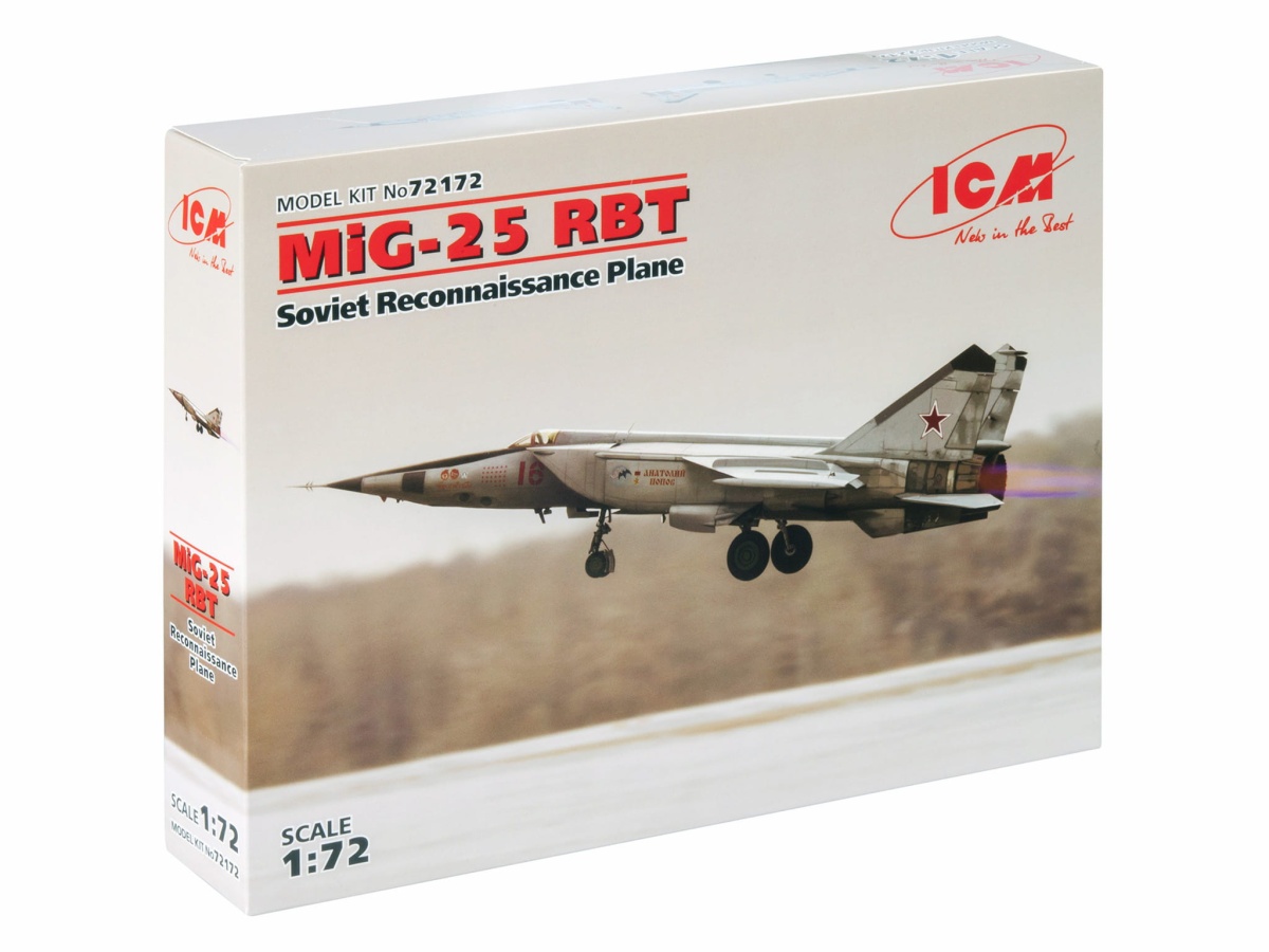 Zdjęcie dodatkowe produktu MiG-25 RBT 1:72 ICM 72172