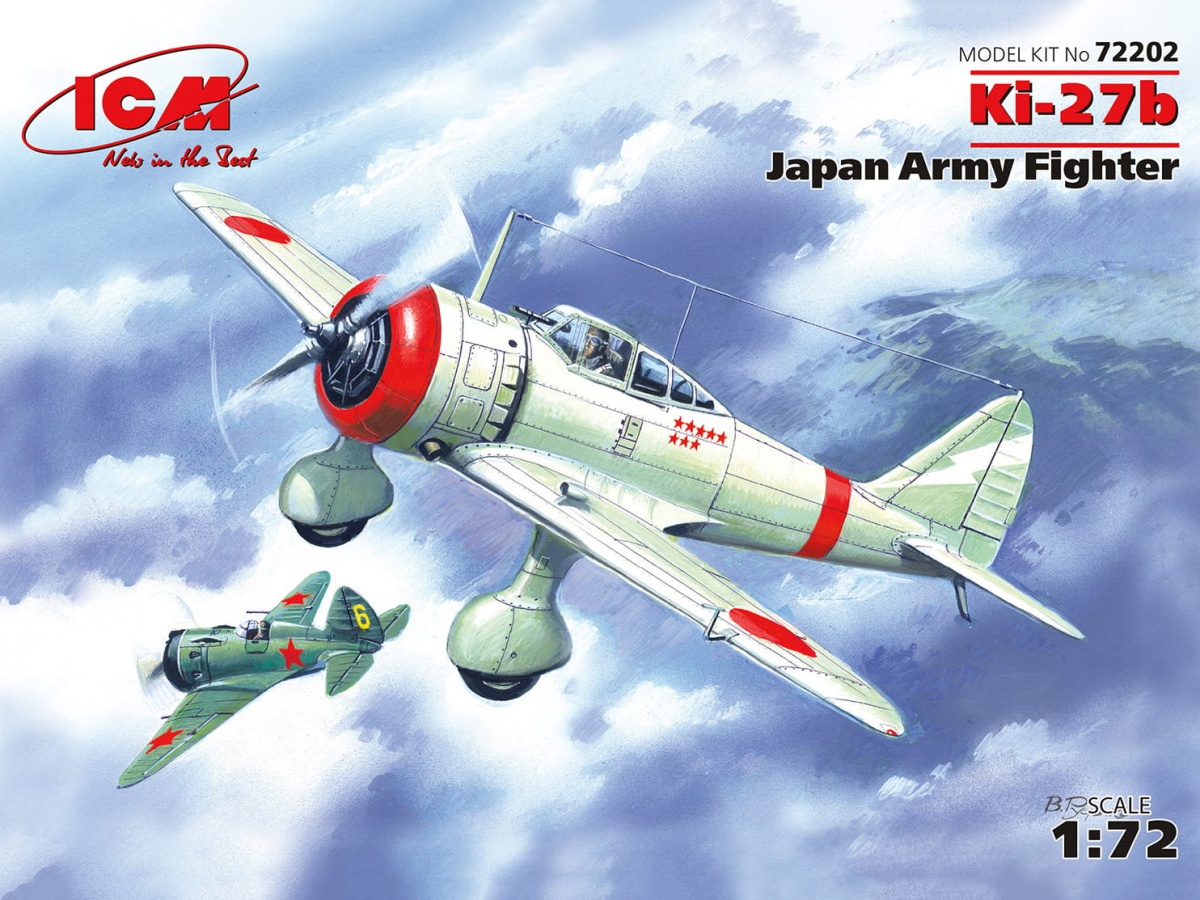 Zdjęcie główne produktu Ki-27b 1:72 ICM 72202