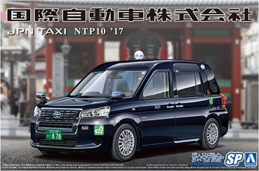 Zdjęcie główne produktu Toyota NTP 10 JPN Taxi 2017 1:24 Aoshima 05716