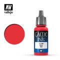Zdjęcie dodatkowe produktu Vallejo 72086 Red Game Ink Farba
