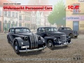 Zdjęcie główne produktu Wehrmacht Personnel Cars 1:35 ICM DS3504