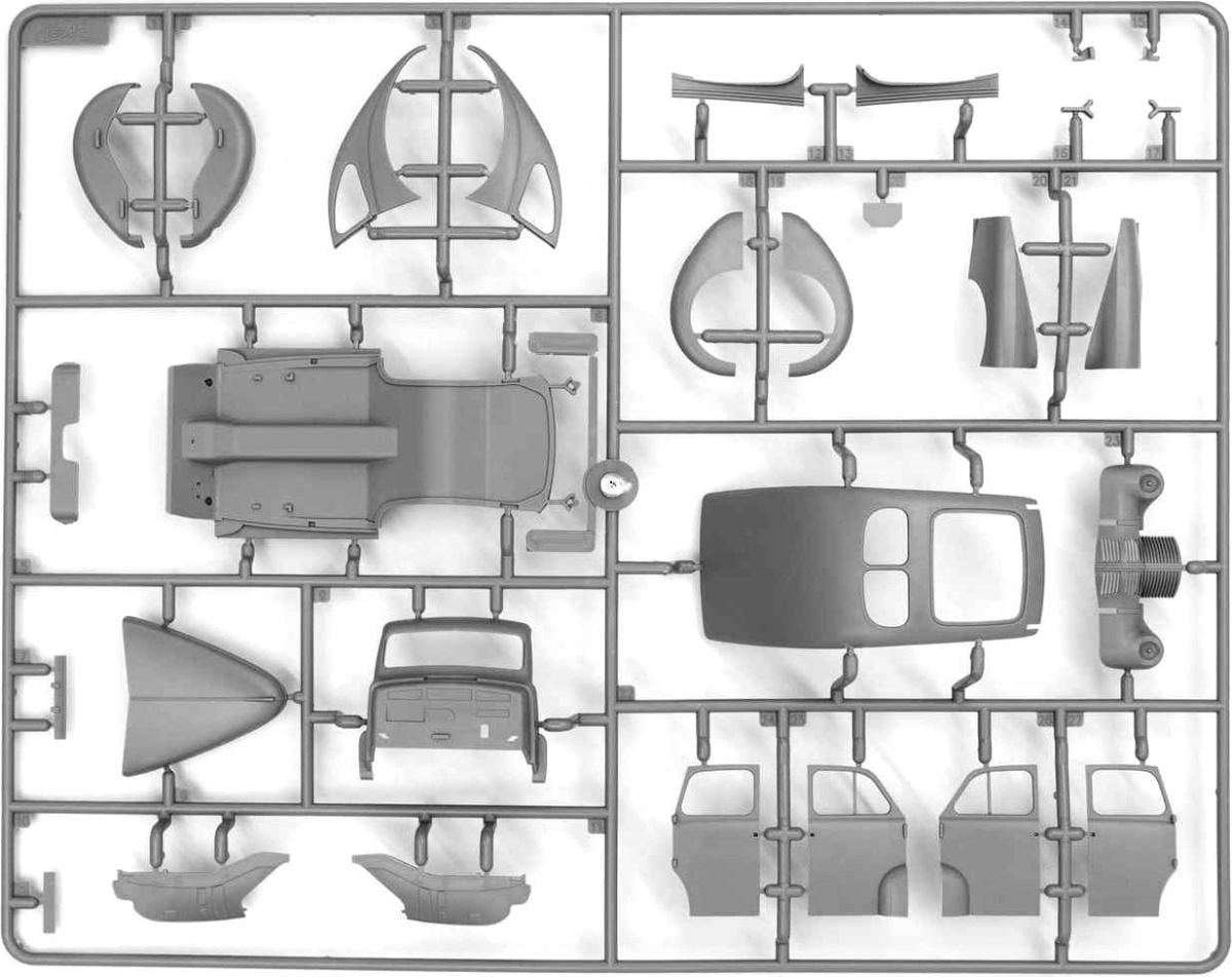 Zdjęcie dodatkowe produktu Wehrmacht Personnel Cars 1:35 ICM DS3504