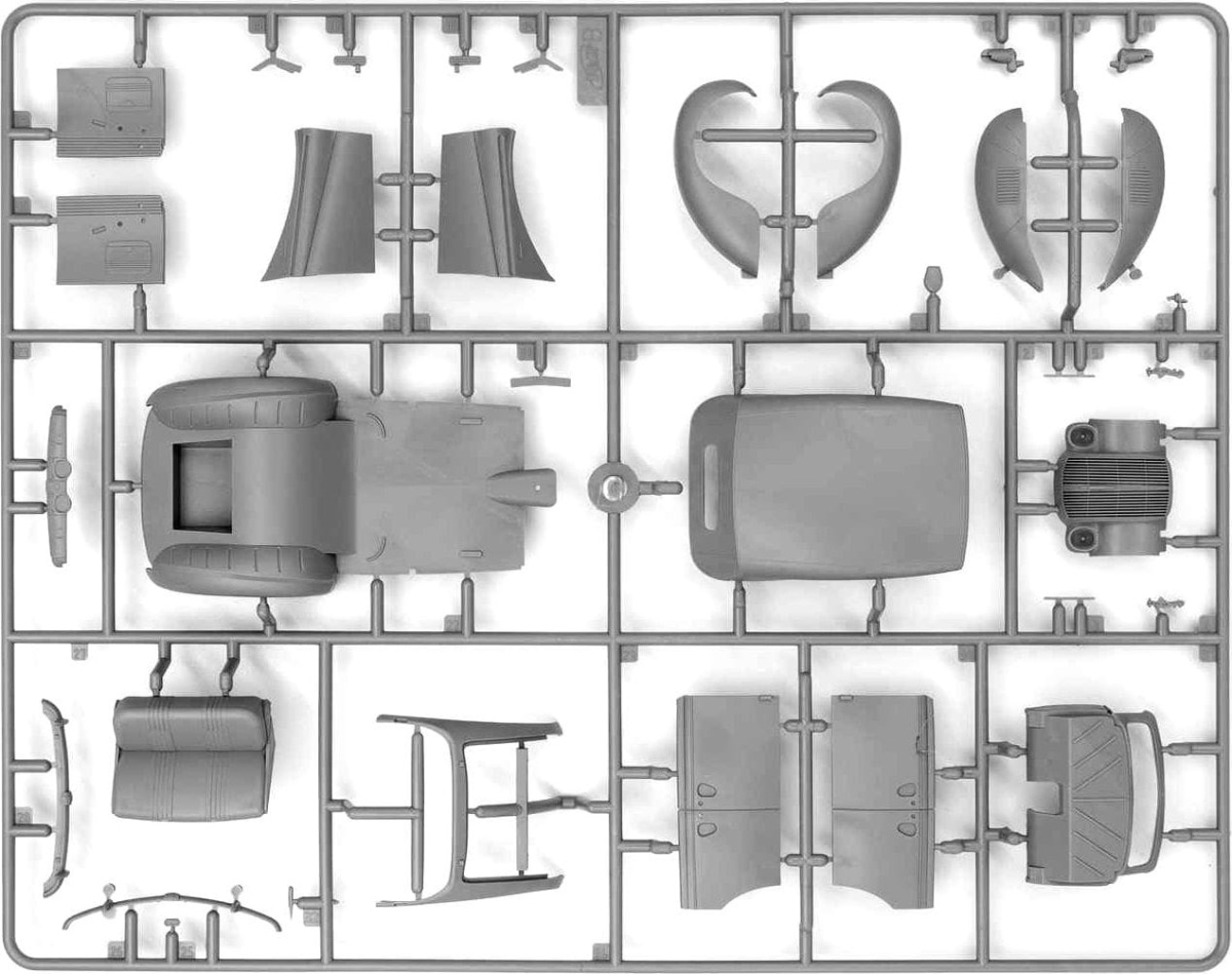 Zdjęcie dodatkowe produktu Wehrmacht Personnel Cars 1:35 ICM DS3504